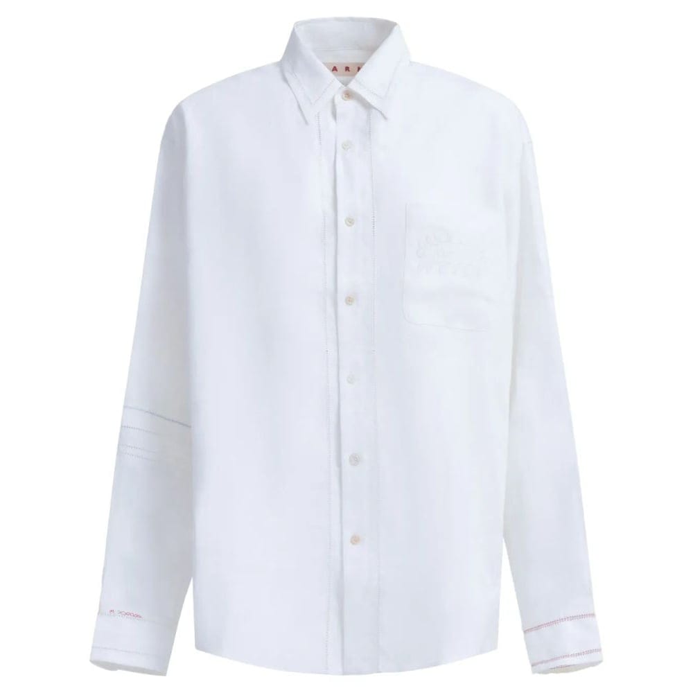 Marni - Chemise 'Lace-Embroidered' pour Femmes