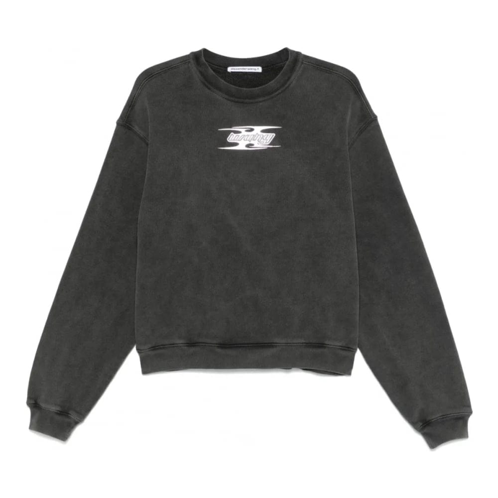 T by alexander wang - Sweatshirt 'Blade-Logo' pour Femmes