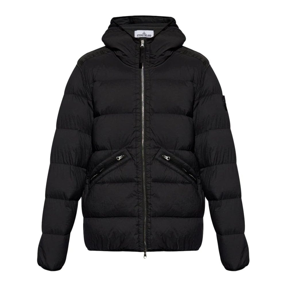 Stone island - Veste matelassée 'Compass-Logo Hooded' pour Hommes