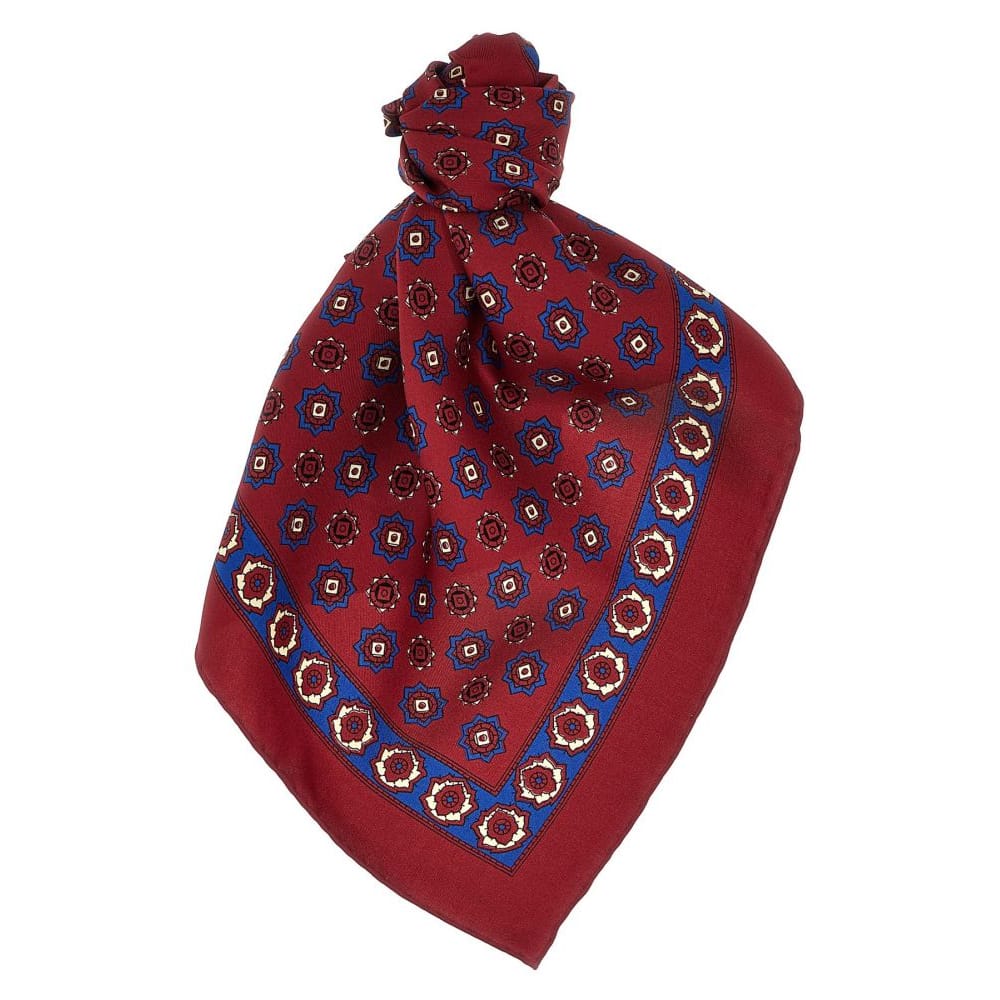 Valentino garavani - Foulard en soie 'Chamber' pour Hommes