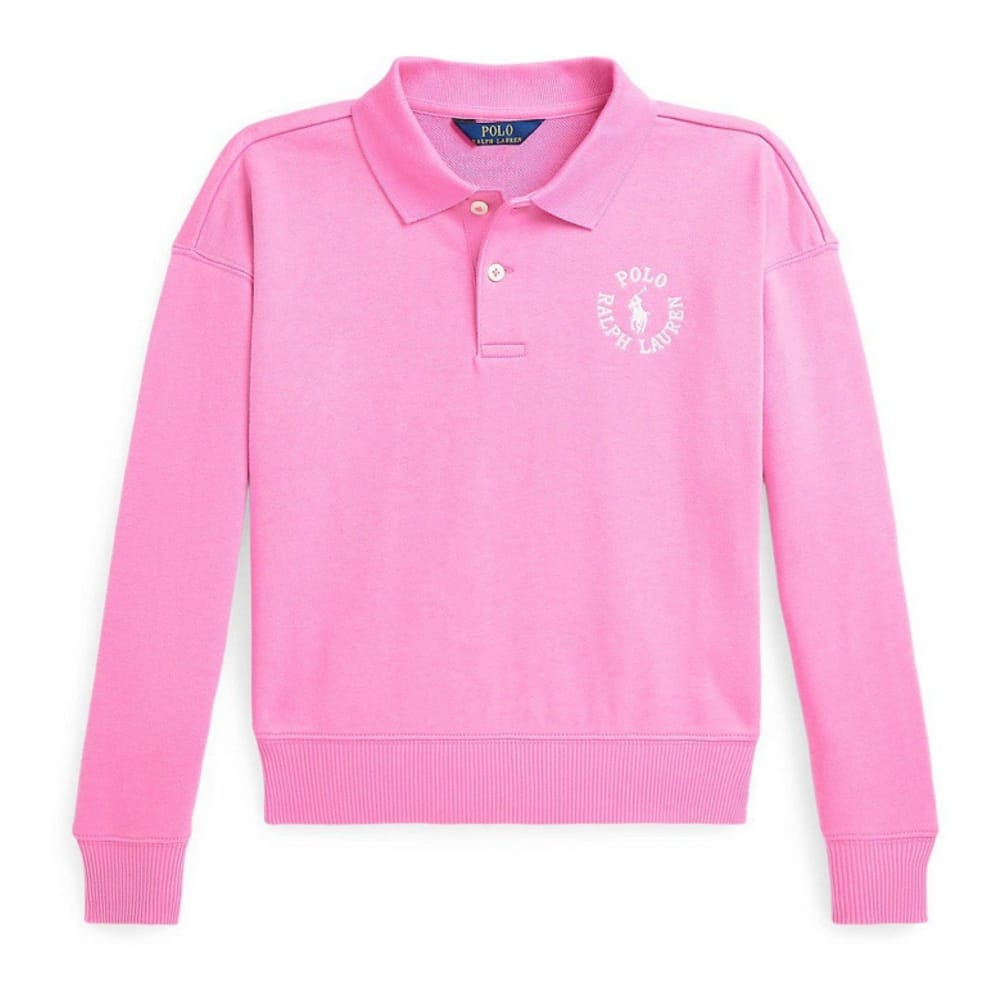 Polo ralph lauren - 'Logo French Terry Polo Sweatshirt' pour Grandes filles