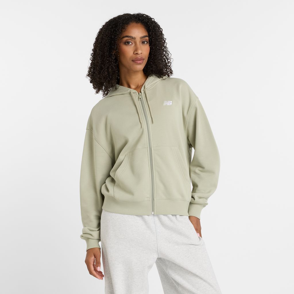 New balance - W New Balance French Terry Full Zip Hoodie