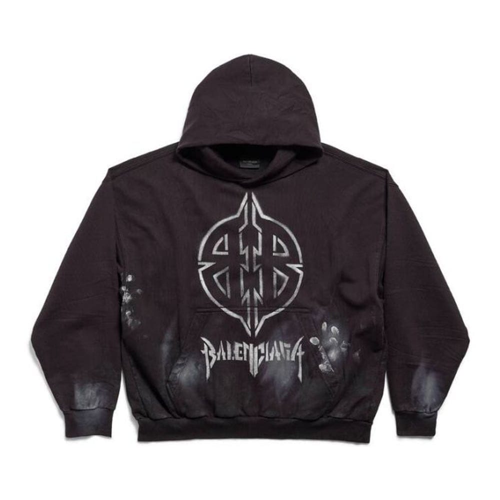 Balenciaga - Sweatshirt à capuche  'BB' pour Hommes