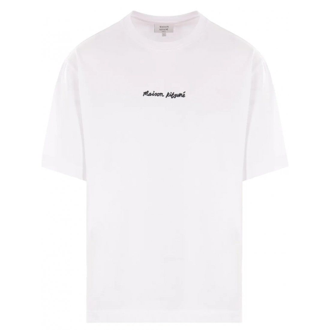 Maison kitsuné - T-shirt 'Logo-Embroidered' pour Hommes