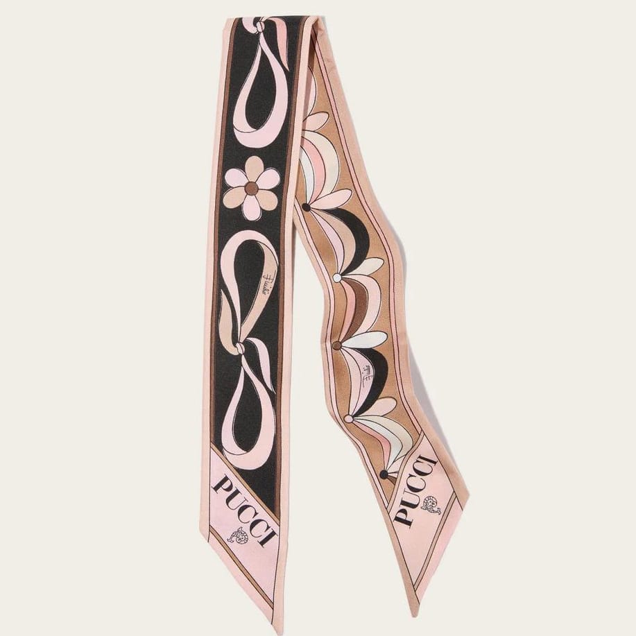 Emilio pucci - Foulard en soie 'Fiocchetti Print' pour Femmes