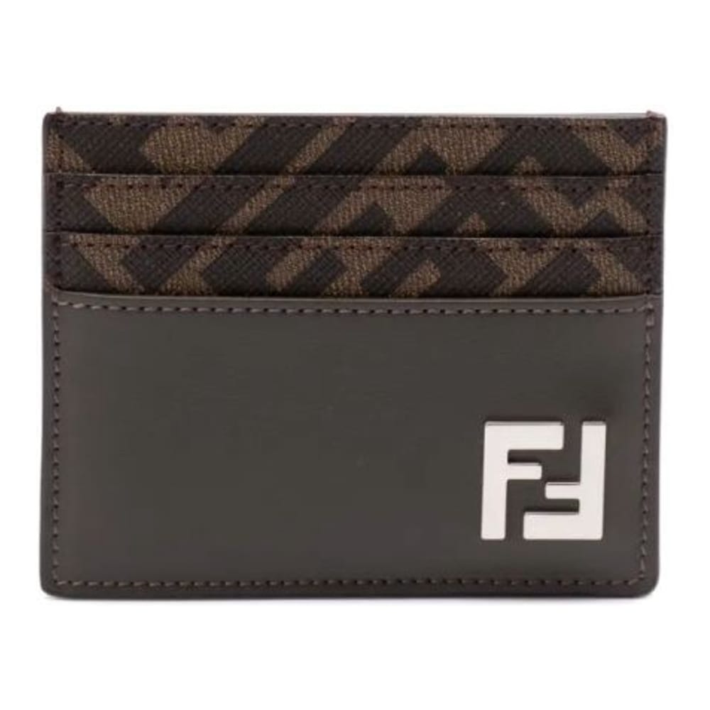 Fendi - Porte-carte 'FF Logo-Plaque' pour Hommes