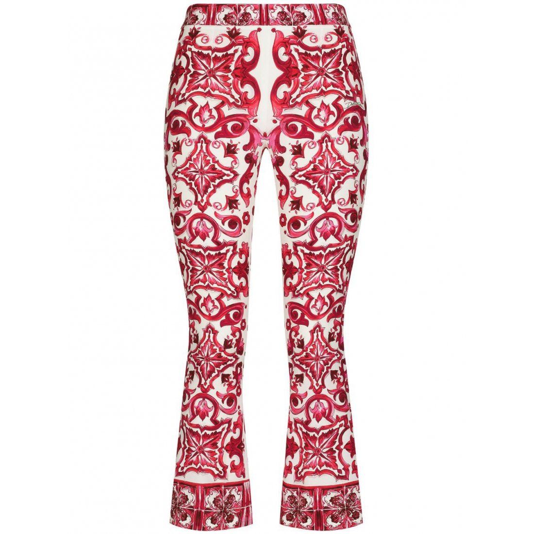 Dolce & gabbana - Pantalon 'Majolica' pour Femmes