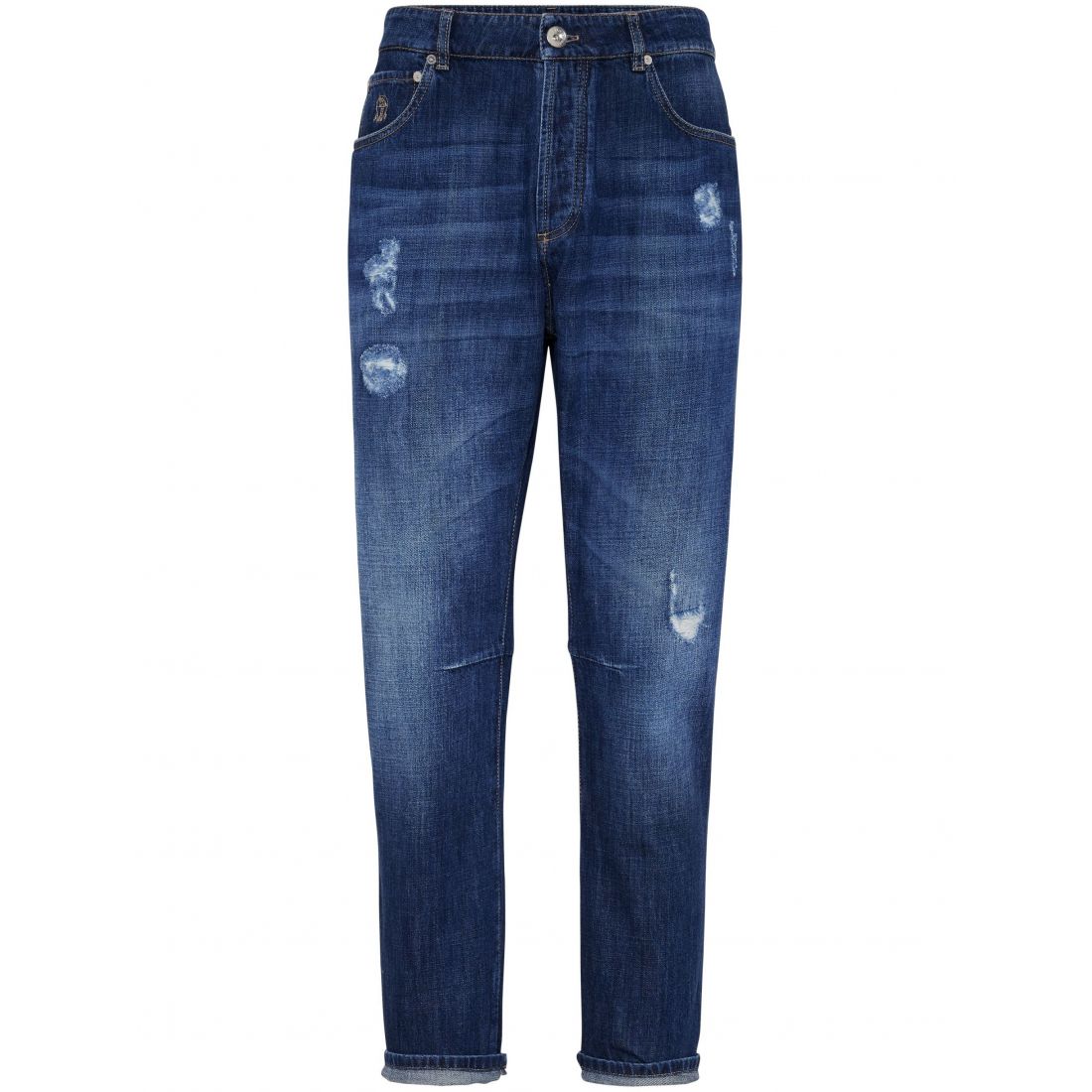 Brunello cucinelli - Jeans 'Distressed Finish' pour Hommes