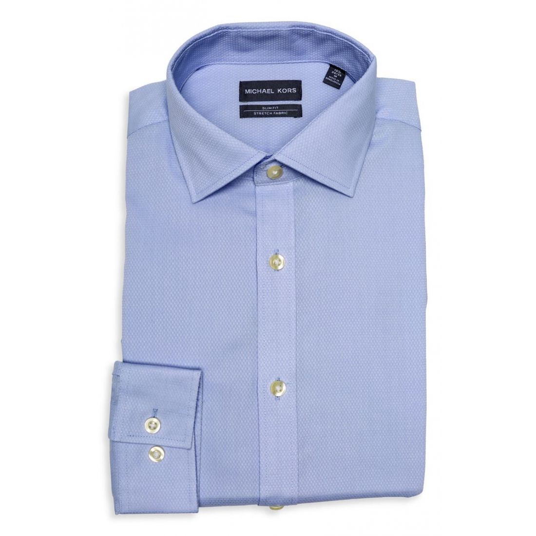 Michael kors - 'Slim Fit Stretch Cotton Dress Shirt' pour Hommes
