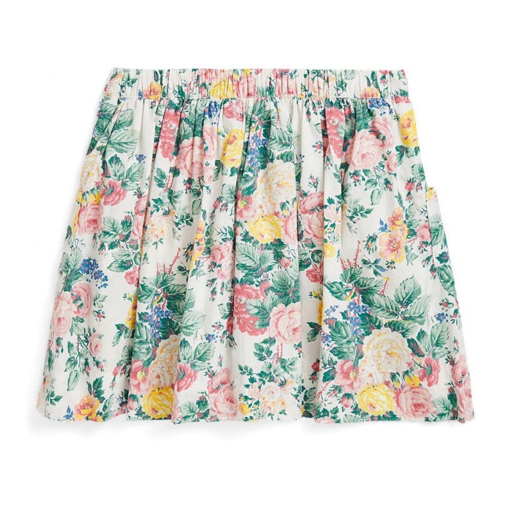 Polo ralph lauren - 'Floral Cotton Skirt' pour Bambins & petites filles