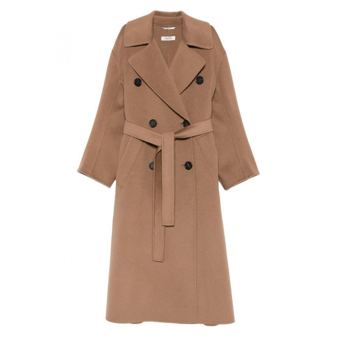 S max mara - Manteau 'Double-Breasted Belted' pour Femmes