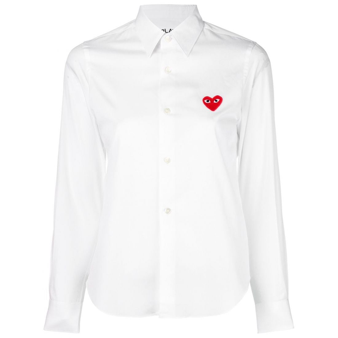 Comme Des Garçons Play - T-shirt 'Embroidered Heart' pour Femmes