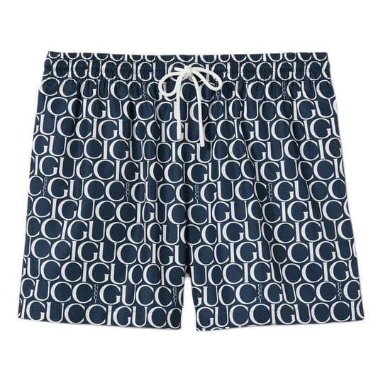 Gucci - Short de bain 'Maci Gucci Print' pour Hommes