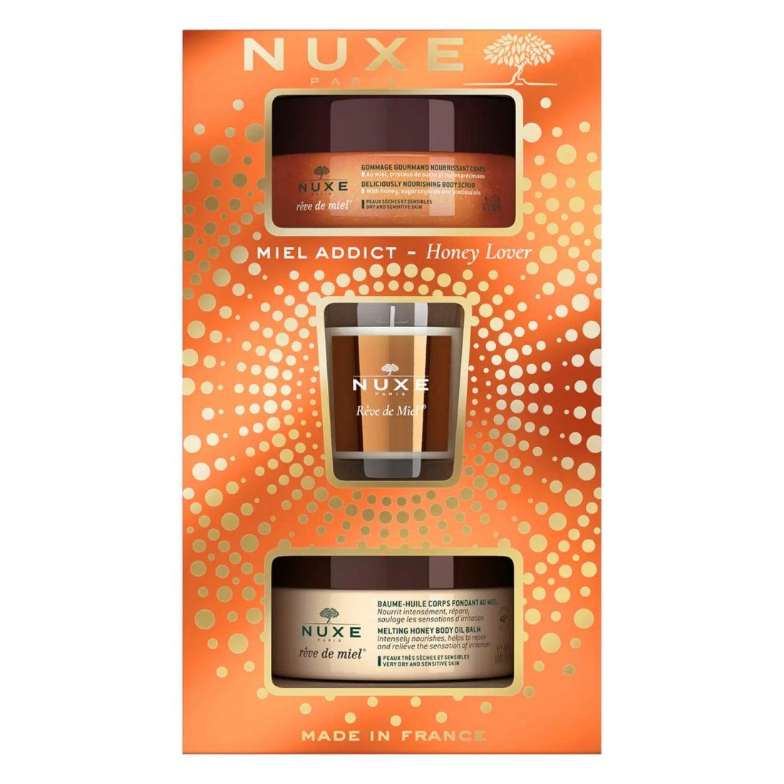 Nuxe - Coffret Rêve de Miel® Noël 2022 - 3 Pièces