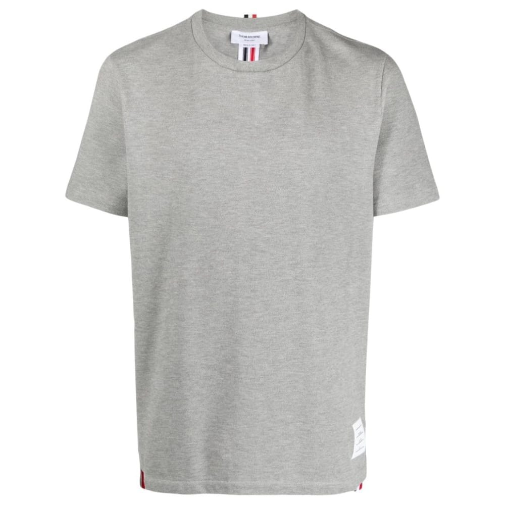 Thom Browne - T-shirt 'Rwb-Stripe Piqué' pour Hommes