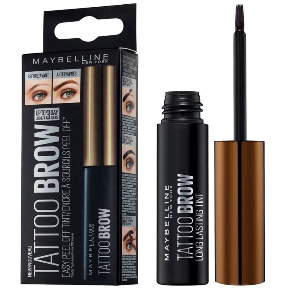 Maybelline - Teinture pour Sourcils 'Tattoo Brow Easy Peel Off' - 03 Dark Brown 4.8 ml