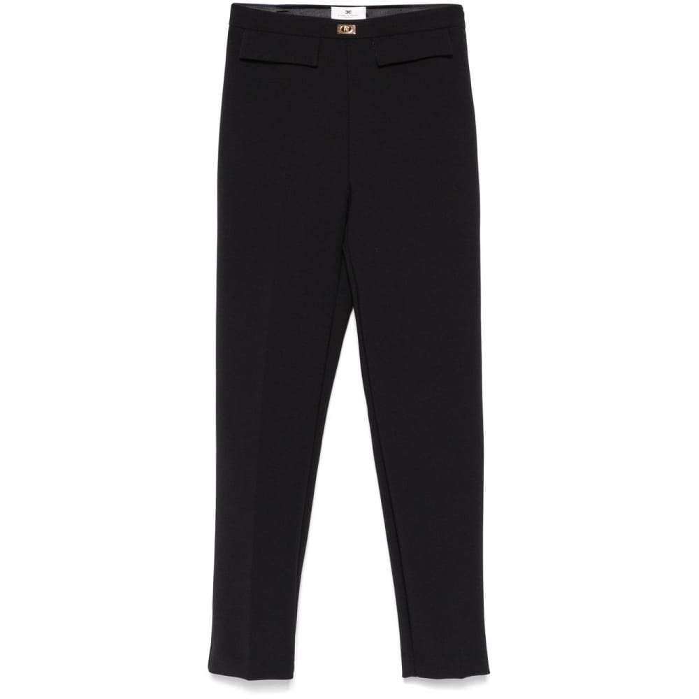 Elisabetta franchi - Pantalon 'Logo-Plaque' pour Femmes