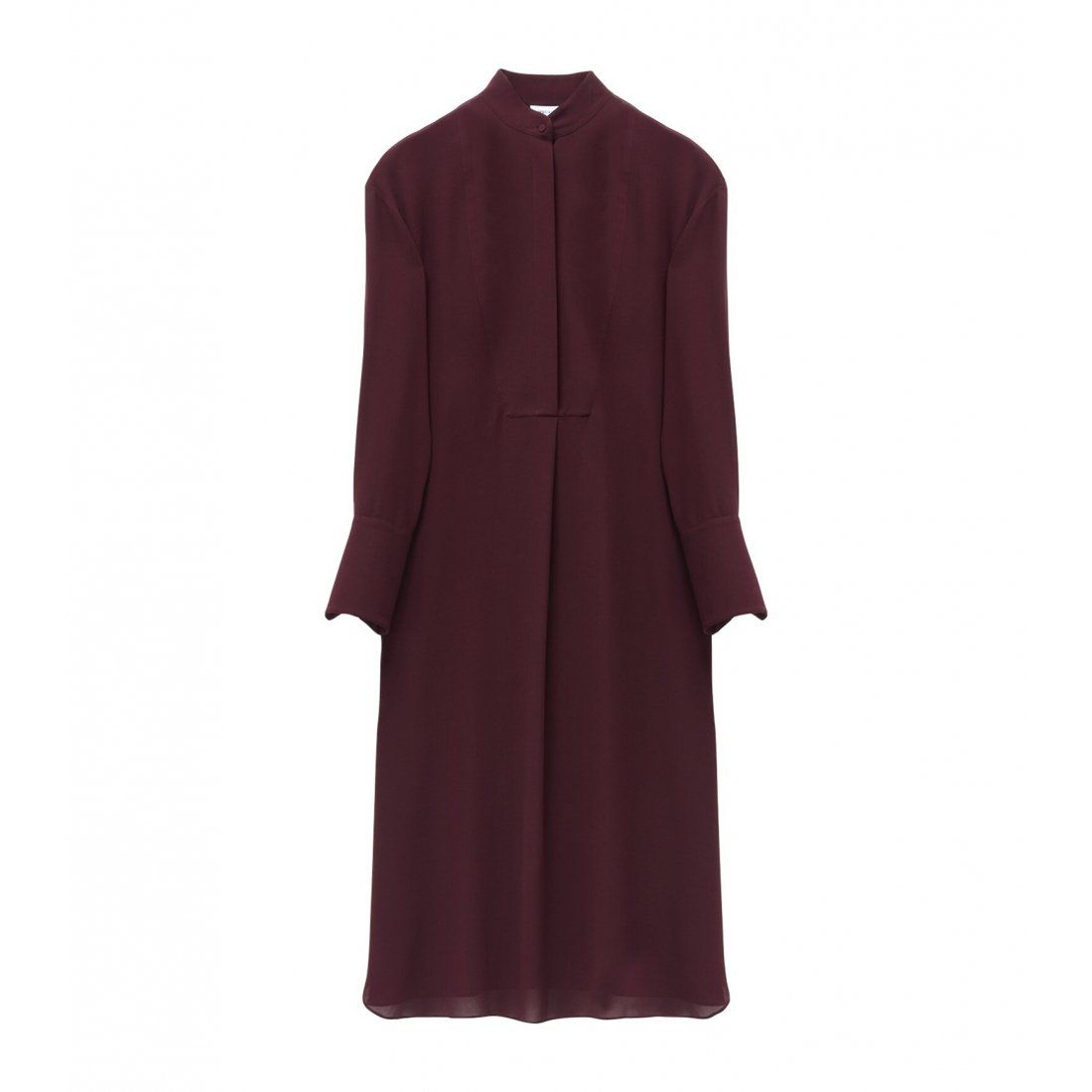 Alexander mcqueen - Robe chemise 'Georgette' pour Femmes