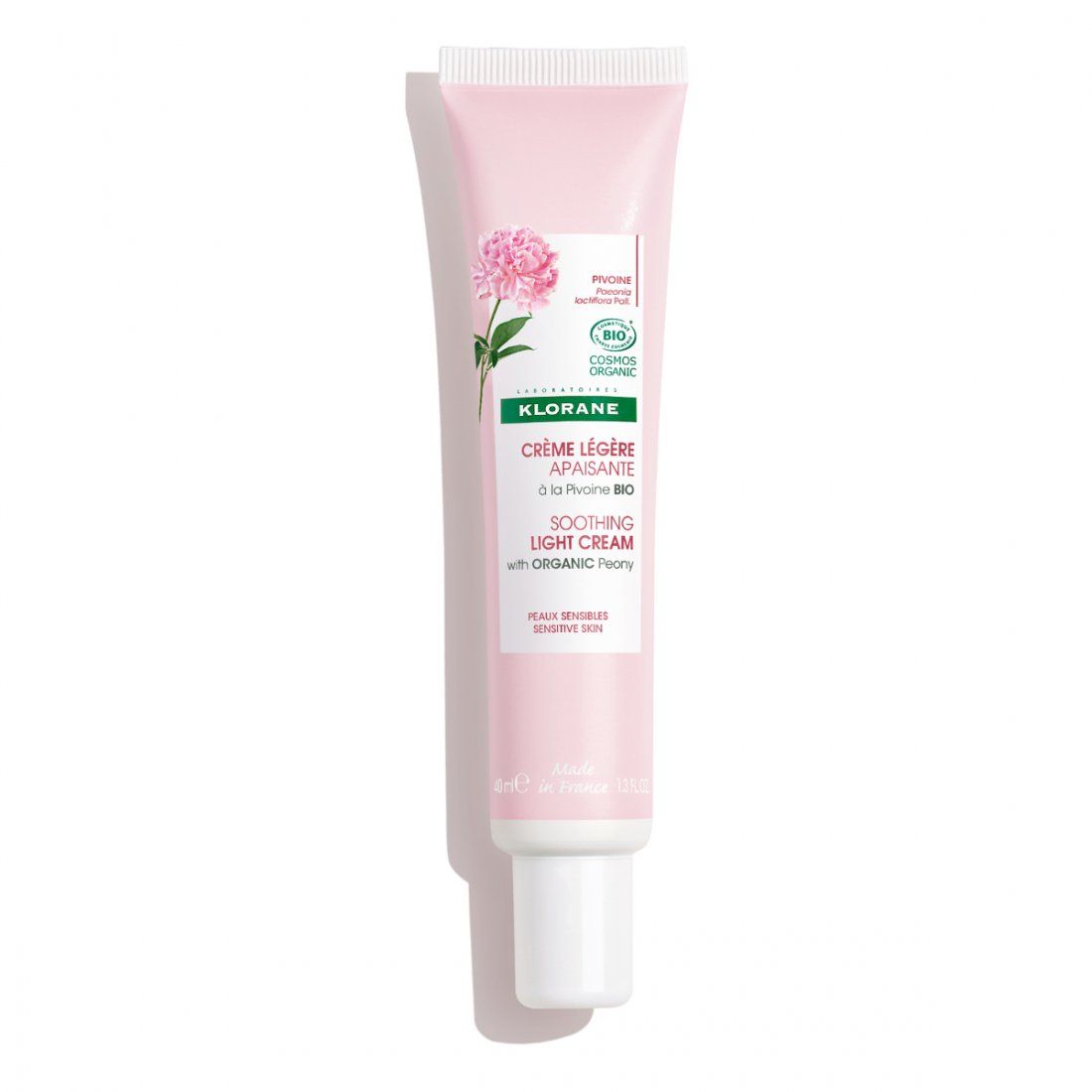 Klorane - Crème Légère Apaisante à la Pivoine BIO - 40 ml