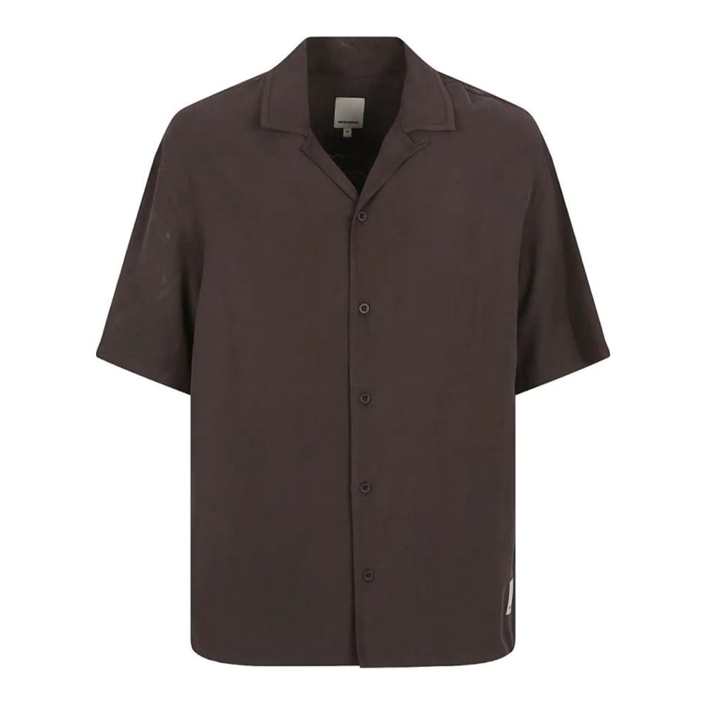 Emporio armani - Chemise à manches courtes 'Printed' pour Hommes