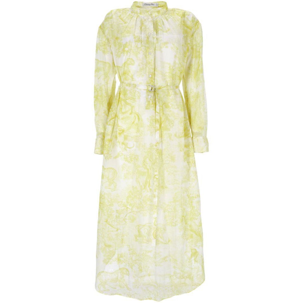 Christian dior - Robe à manches longues 'Toile De Jouy' pour Femmes