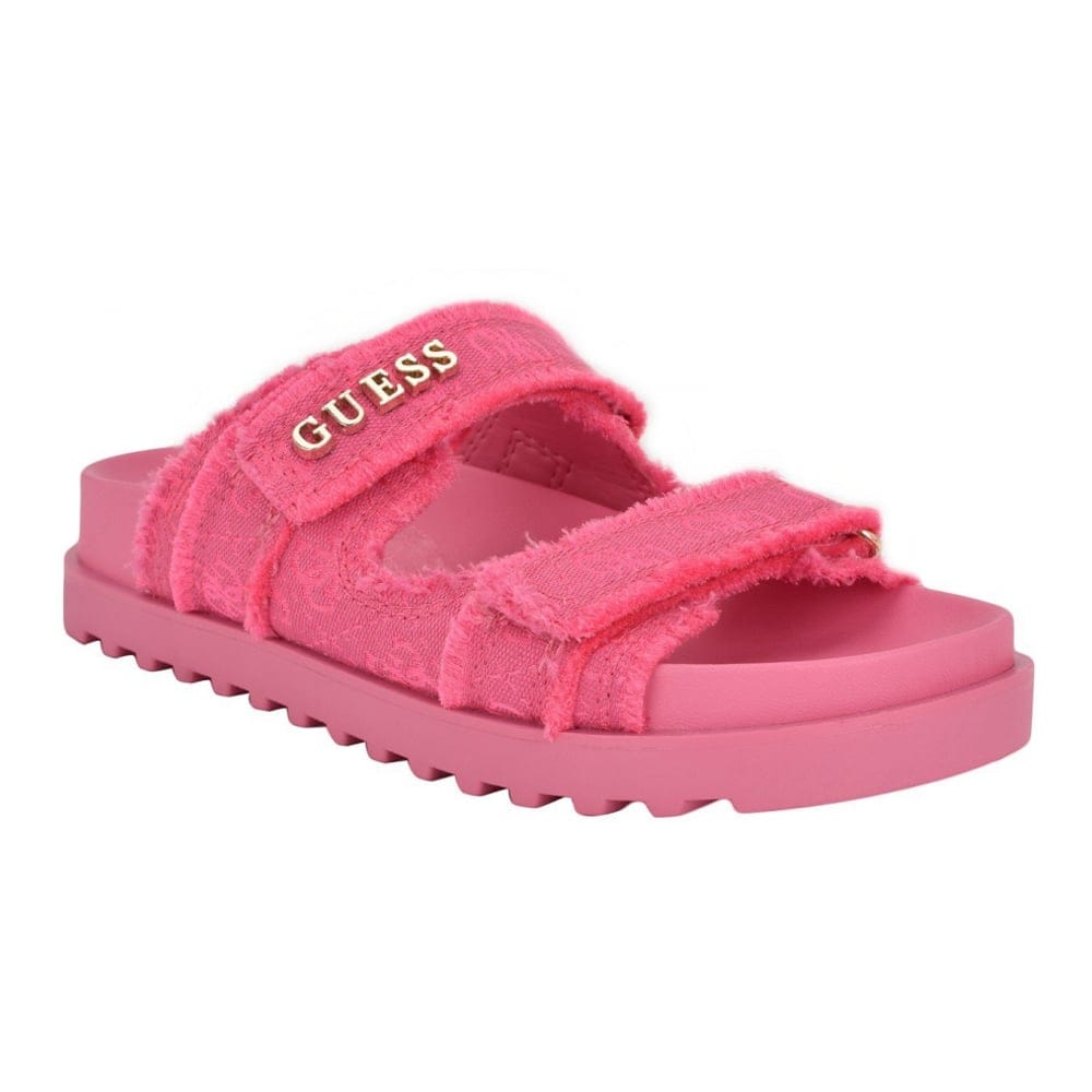 Guess - Sandales à semelle plateforme 'Fabulon Two Strap Sporty Footbed' pour Femmes