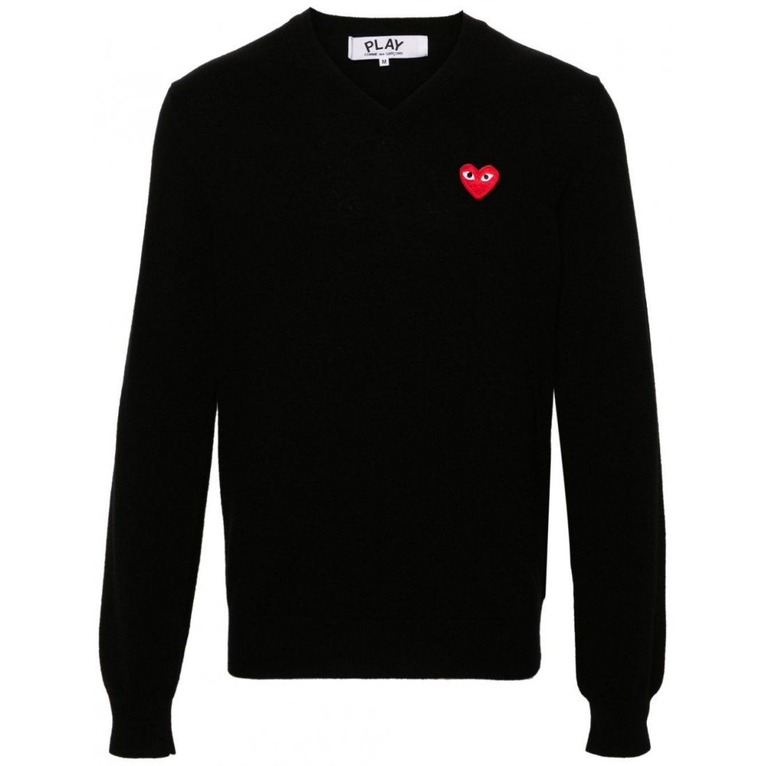 Comme des garçons play - Pull 'Heart-Patch' pour Hommes