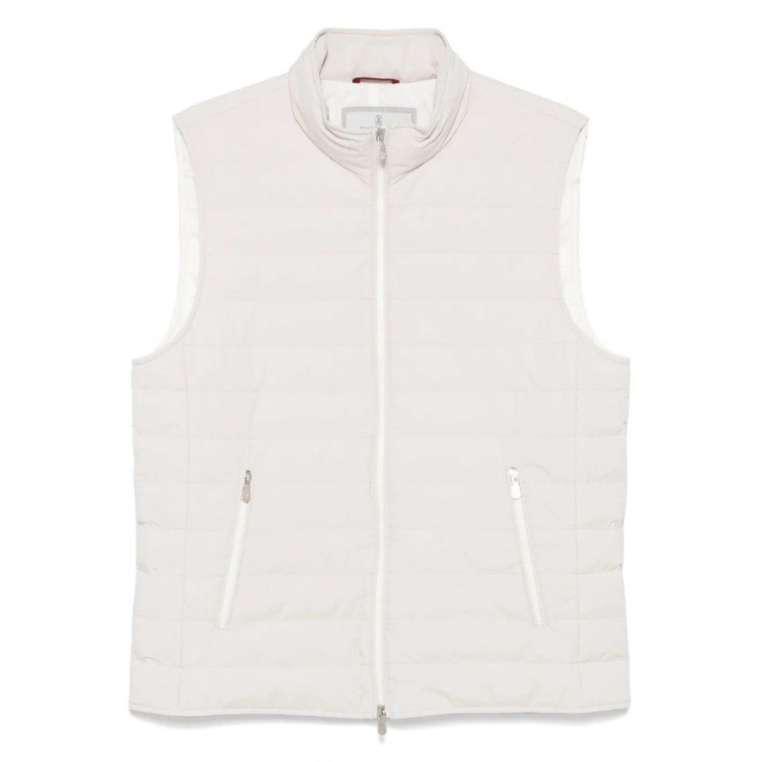 Brunello cucinelli - Gilet 'High-Neck' pour Hommes