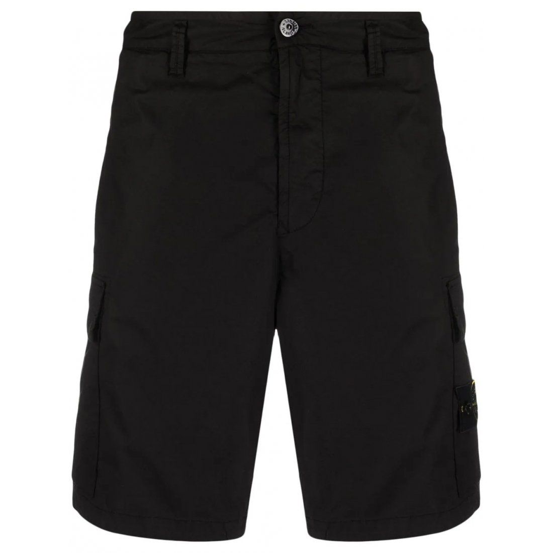 Stone island - Bermuda cargo 'Compass-Patch' pour Hommes
