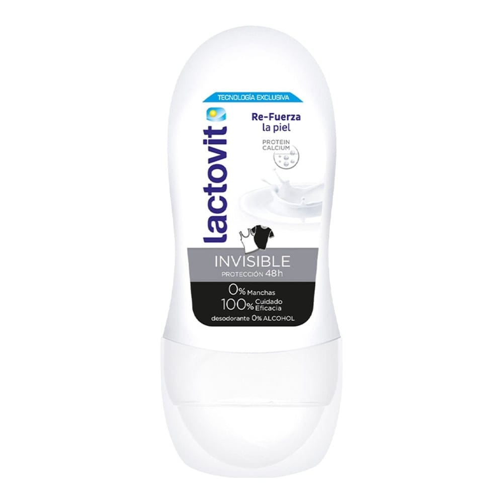 Lactovit - Déodorant Roll On 'Invisible Anti-Stain' - 50 ml
