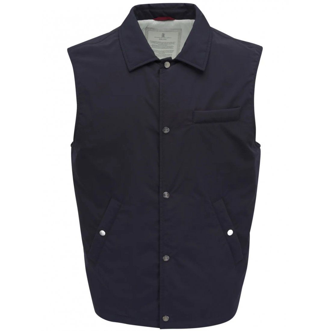 Brunello cucinelli - Gilet 'Padded' pour Hommes
