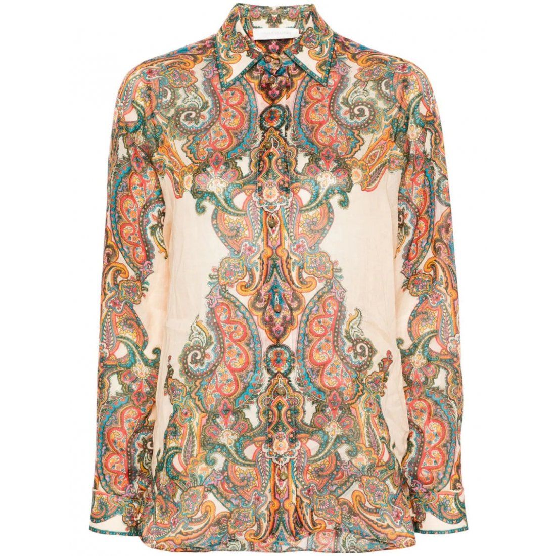 Zimmermann - Chemise 'Ottie Paisley-Print' pour Femmes