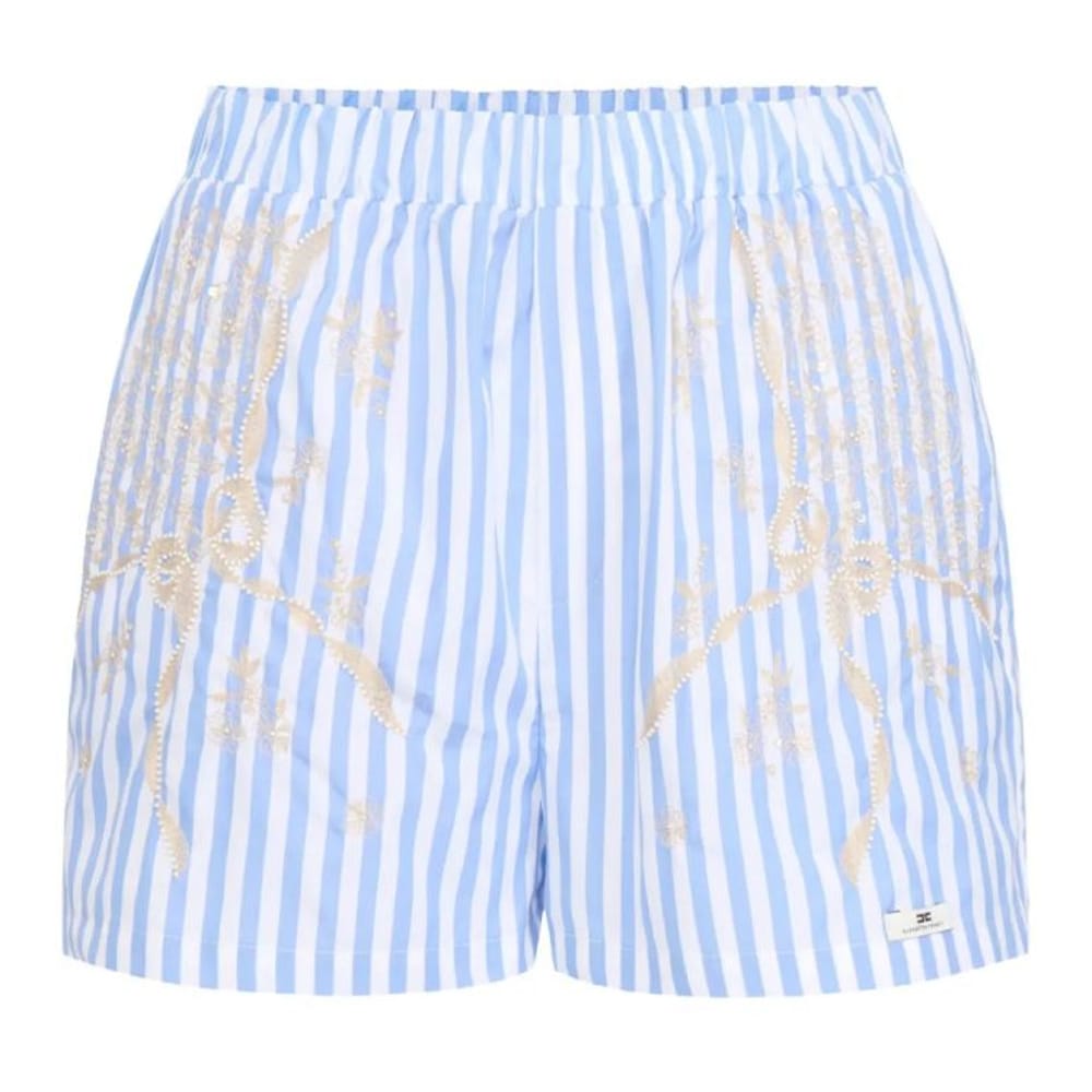 Elisabetta franchi - Short 'Poplin' pour Femmes
