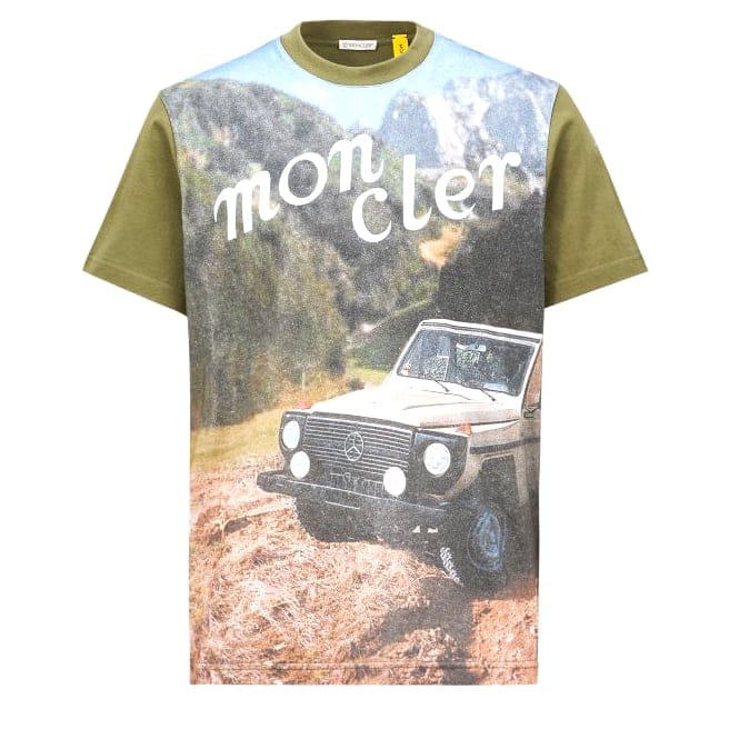 Moncler genius - T-shirt 'X Mercedes-Benz By Nigo Printed' pour Hommes