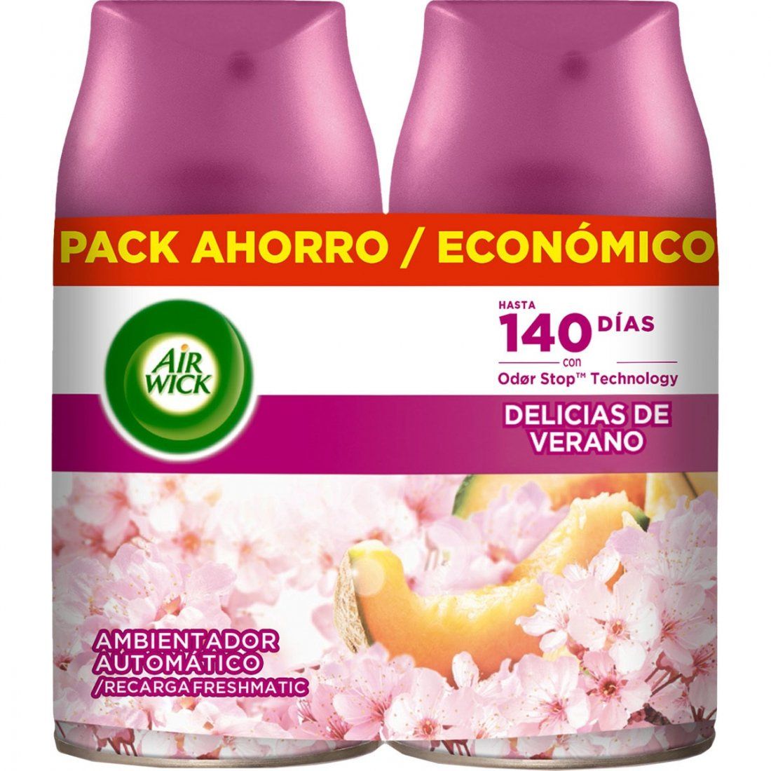 Air-wick - Recharge de désodorisant 'Freshmatic' - Summer Delights 250 ml, 2 Pièces