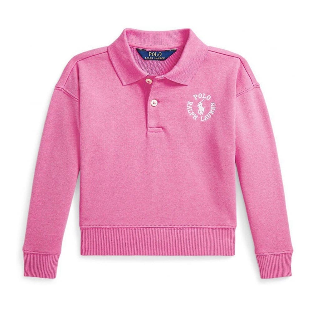 Polo ralph lauren - 'Logo French Terry Polo Sweatshirt' pour Bambins & petites filles