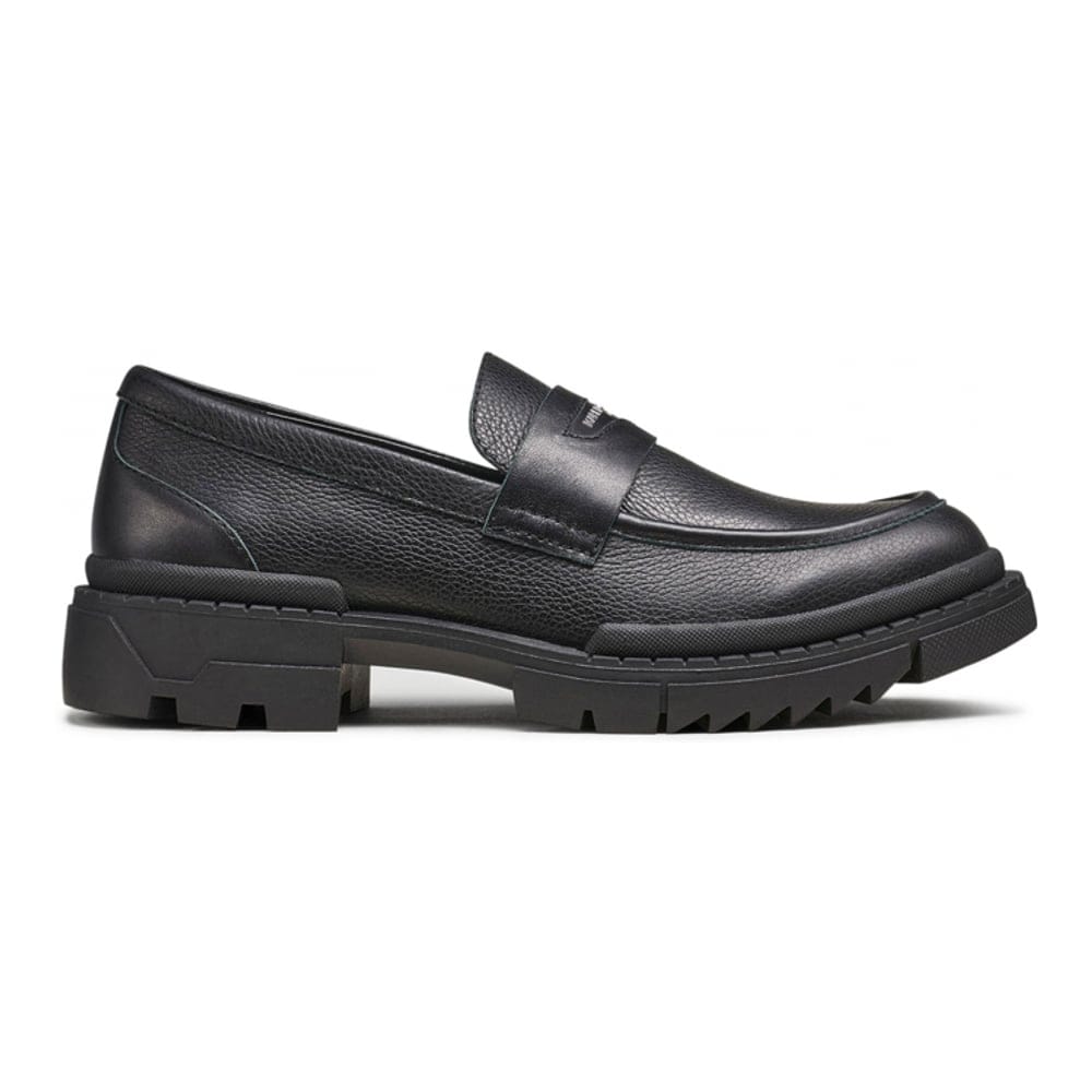 Karl lagerfeld paris - Mocassins 'Leather Lug Sole Penny' pour Hommes