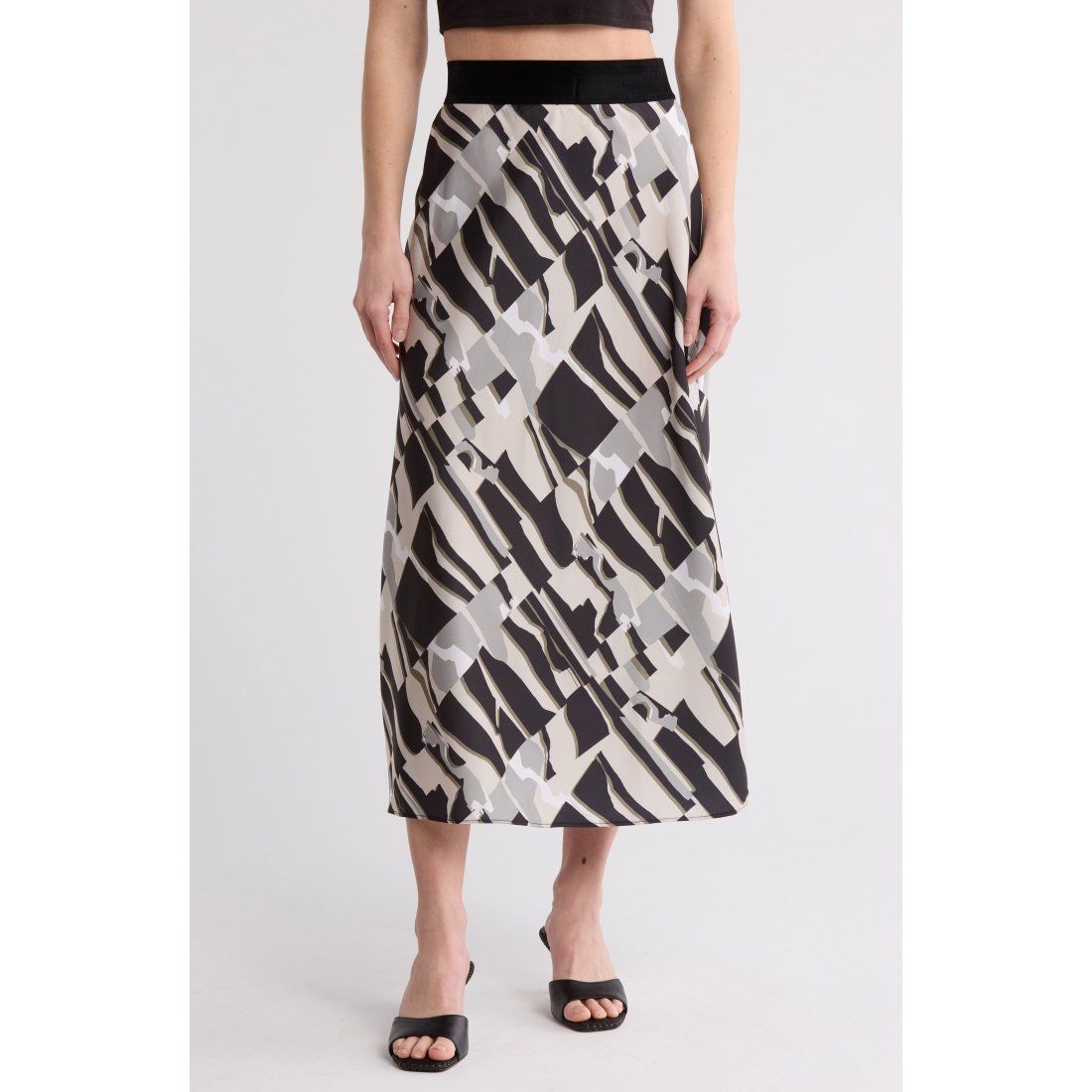 Donna karan - Jupe 'Supple Satin Pull-On' pour Femmes