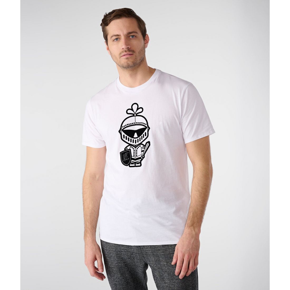 Karl Lagerfeld - T-shirt 'Sir Karltoon' pour Hommes