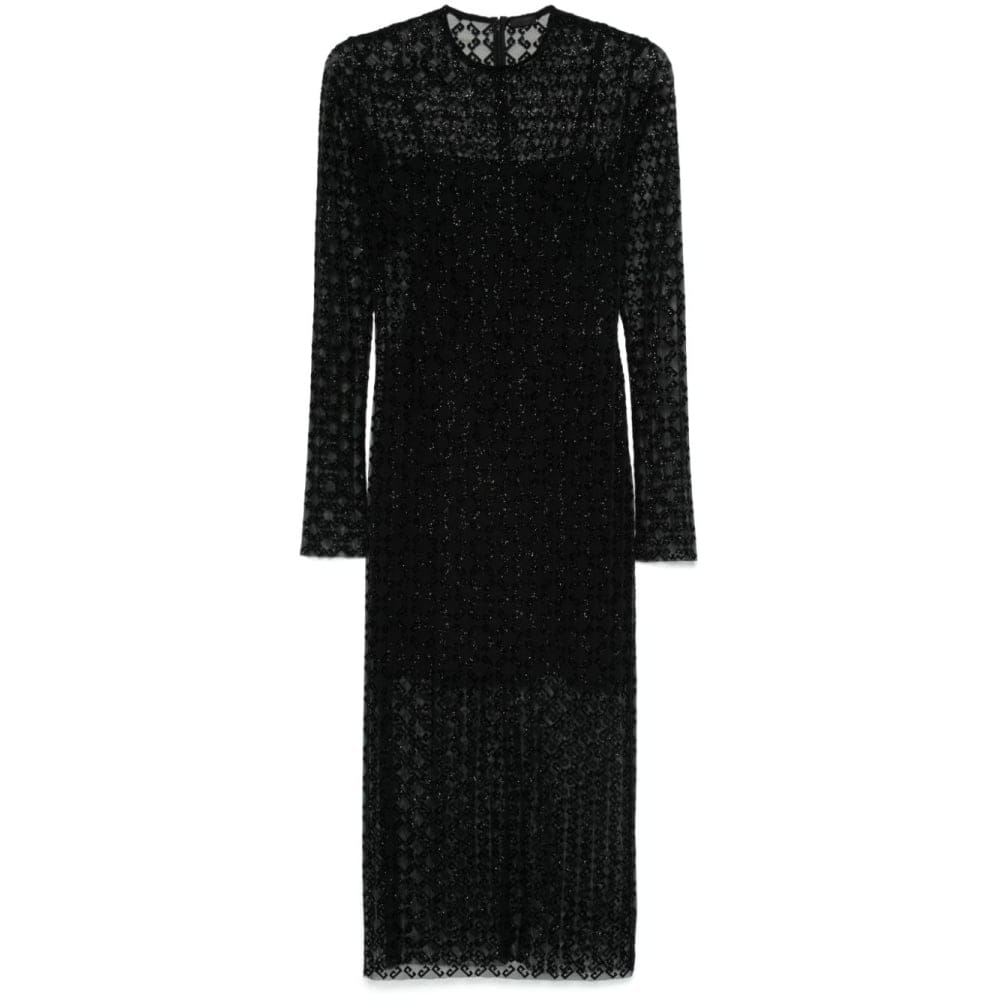 Givenchy - Robe Midi 'Sheer' pour Femmes