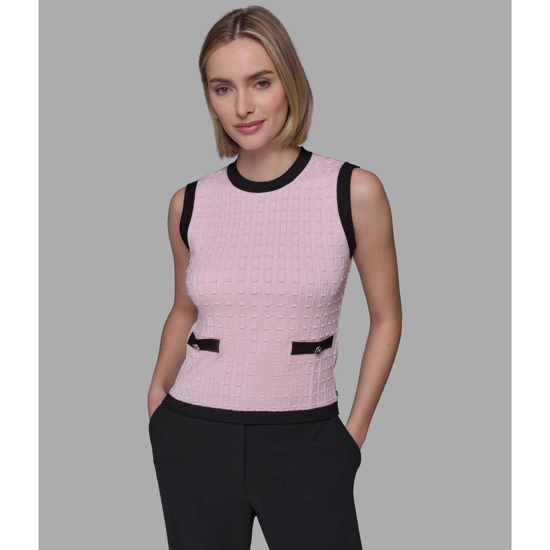 Karl lagerfeld paris - Pull 'Sleeveless Shell' pour Femmes