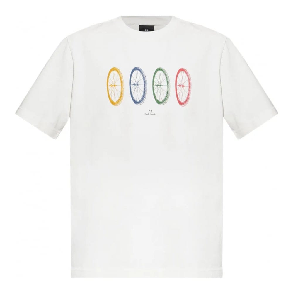 Ps paul smith - T-shirt 'Wheels-Print' pour Hommes