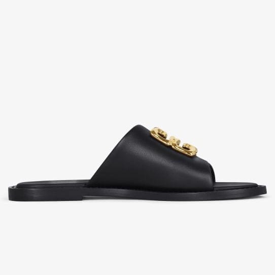 Givenchy - Sandales plates '4G Liquid' pour Femmes