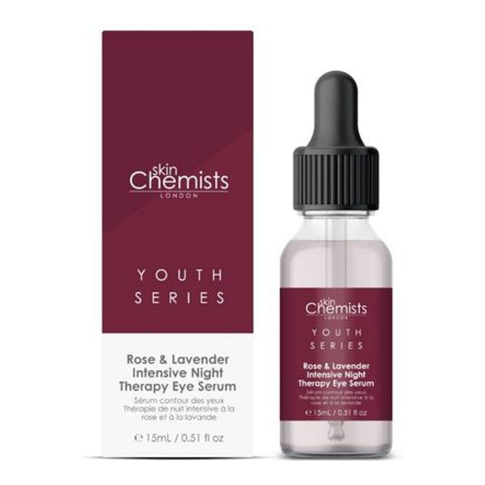 Skinchemists - Sérum pour les yeux 'Youth Series Rose & Lavender Intensive Night Therapy' - 15 ml