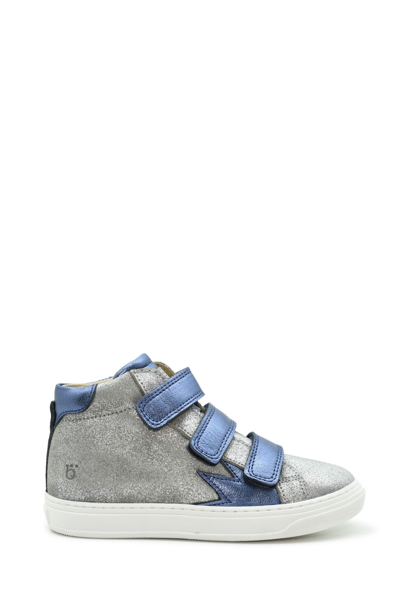 Benjie Vandoeuvres velcro  Enfant Gris Bleu métal-31 31