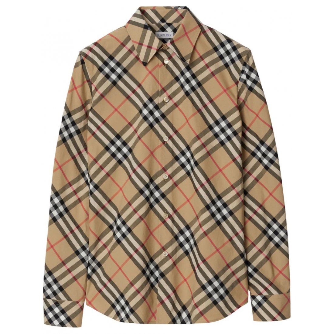Burberry - Chemise 'Check-Pattern' pour Femmes