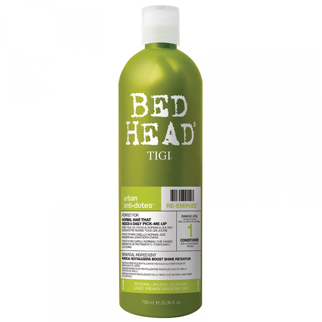 Tigi - Après-shampoing 'Bed Head Urban Antidotes Re-Energize' - 750 ml