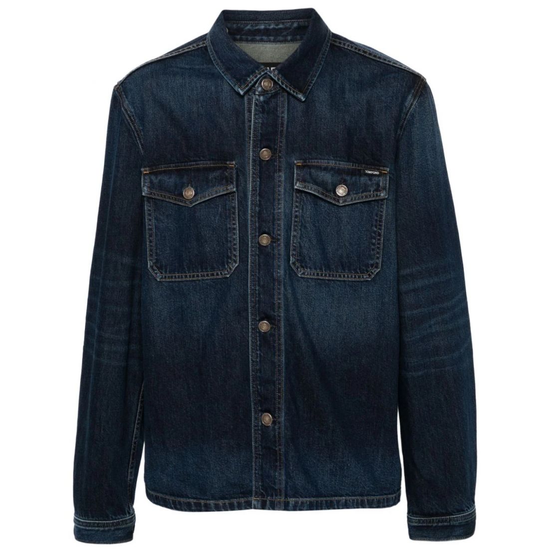 Tom ford - Veste en jeans 'Chest-Pockets' pour Hommes