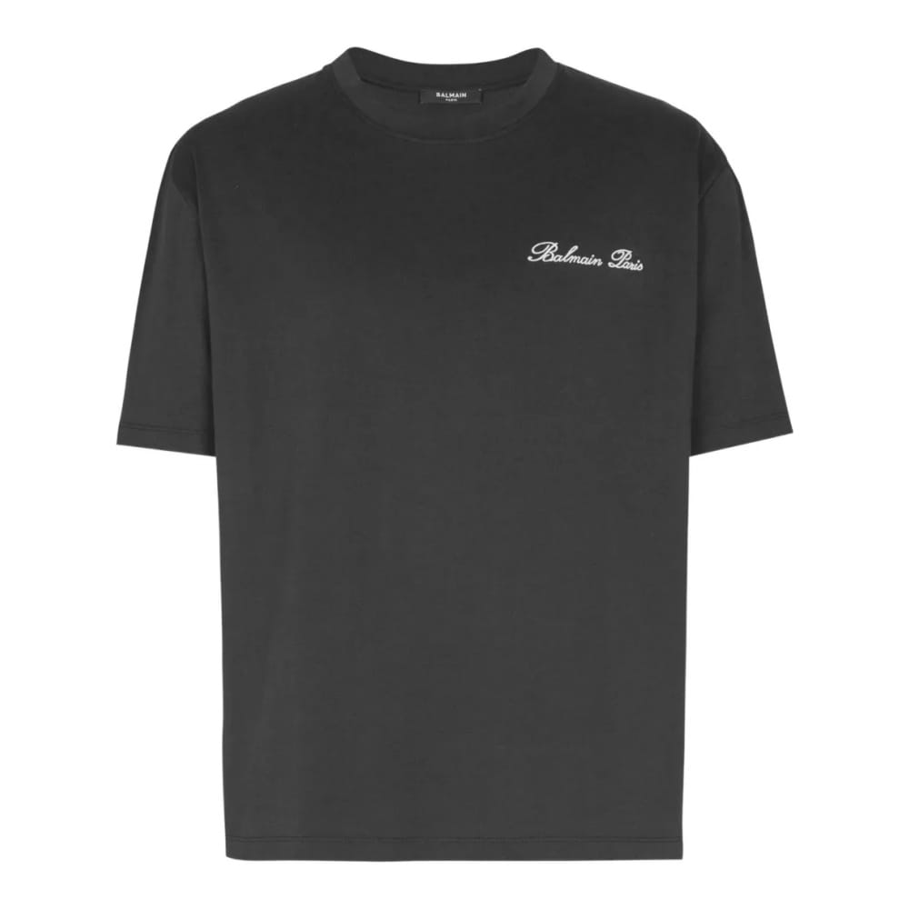 Balmain - T-shirt 'Signature' pour Hommes