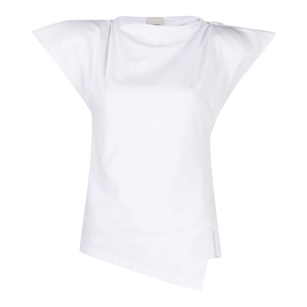 Isabel marant - T-shirt 'Sebani Padded Asymmetric' pour Femmes